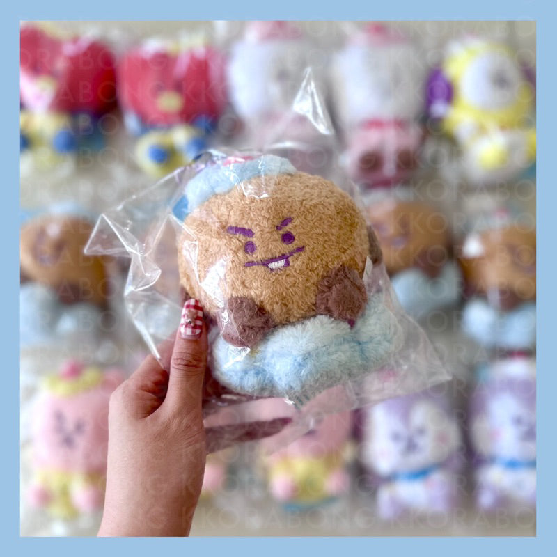 [READY] BT21 on the Cloud Collection Plush Keyring