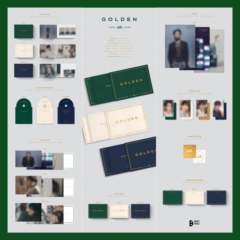 [READY] JUNGKOOK Solo Album ‘GOLDEN’