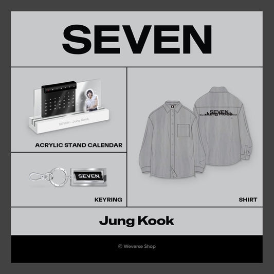 [READY] Jungkook ‘SEVEN’ Official Merch